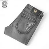 versace jeans denim pour homme gray medusa